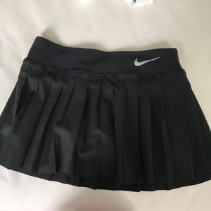black nike tennis skirt